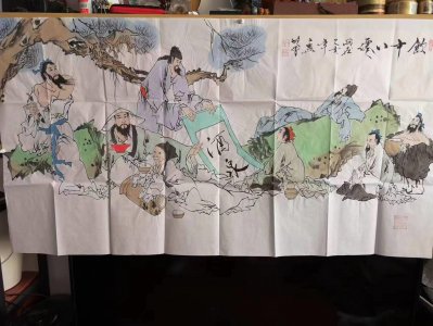 ​国画名家 赏析范曾老师作品 感悟传统艺术之魅力