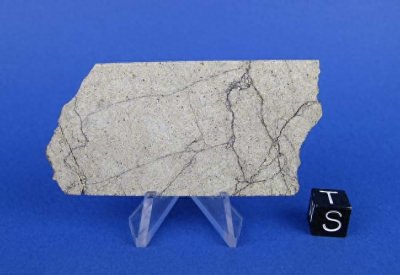 一颗颠覆你想象的黄绿色月球陨石(附图)