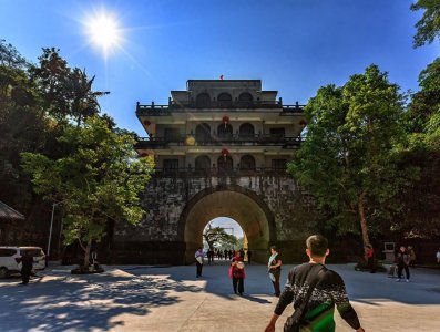 金鸡山公园在福州晋安区金鸡山的东南隅,名胜古迹也很多