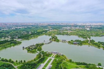 河北邢台:园博园夏日景如画