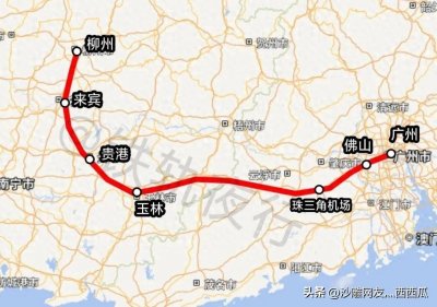 柳州至广州350km_h时速高铁通道规划