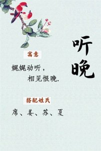 姓氏百搭的公主名,古典优雅有诗意