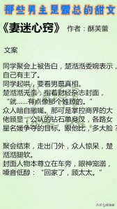 盘点几本男主是霸总的高甜宠文——强强强强推无上宠爱