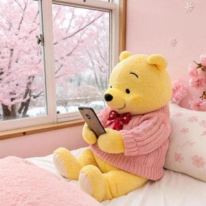 微信头像|玩手机的维尼